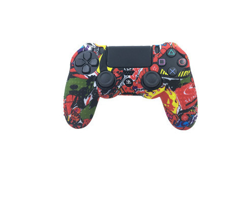 PS4 silikona pretslīdes roktura pārsegs PRO SLIM mīkstās gumijas pārsegs PS4 roktura aizsargapvalks aizsargapvalks