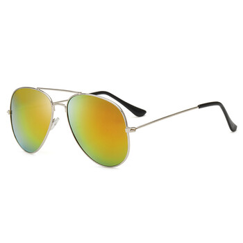  Γυναικεία γυαλιά ηλίου Aviator Toad Mirror Dazzling Color Film Νέα ανδρικά γυαλιά ηλίου 3025 γυαλιά ηλίου