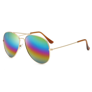  Γυναικεία γυαλιά ηλίου Aviator Toad Mirror Dazzling Color Film Νέα ανδρικά γυαλιά ηλίου 3025 γυαλιά ηλίου