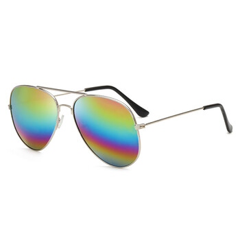  Γυναικεία γυαλιά ηλίου Aviator Toad Mirror Dazzling Color Film Νέα ανδρικά γυαλιά ηλίου 3025 γυαλιά ηλίου