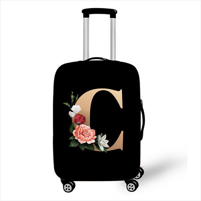 2022. Nova zaštitna navlaka za prtljagu s tiskanim slovima Navlaka za kolica Putna elastična navlaka otporna na prašinu 20/24/28 inča