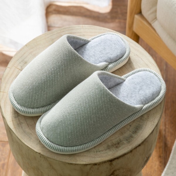 În stil japonez, toamnă și iarnă, papuci de casă din bumbac cald, pentru casă de femei, podea din lemn, pereche anti-alunecare în aer liber, bărbați, dimensiuni mari