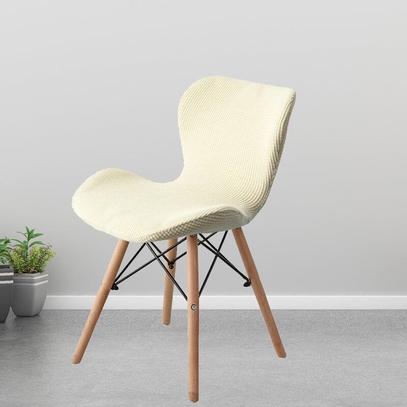 Husă de scaun neregulată, husă elastică all-inclusive pentru scaune de agrement, fluture de acasă, husă pentru scaune pentru patru anotimpuri, husă pentru scaun curbată în formă specială