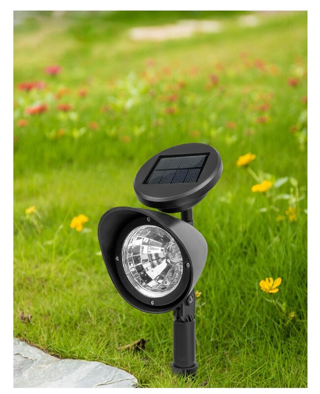 Didelio ryškumo lauko saulės vejos šviestuvai, vandeniui atsparūs LED prožektoriai, skirti sodo kraštovaizdžio dekoravimui didmeninė prekyba