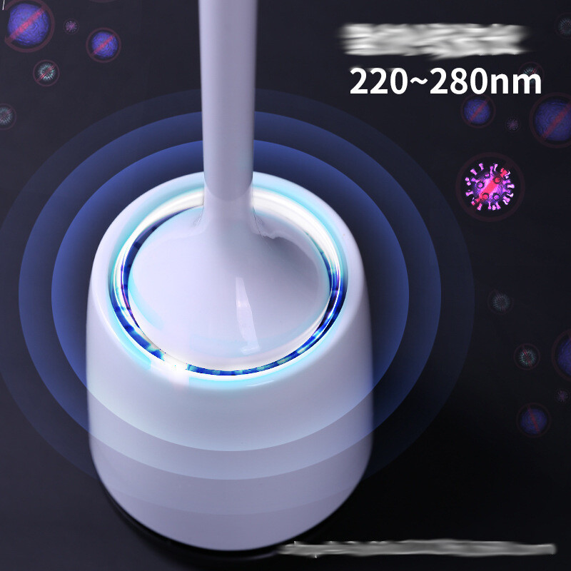 Perie de toaleta electrica din silicon perie de curatare perie de toaleta baie fara unghi mort perie de toaleta sterilizare cu maner lung