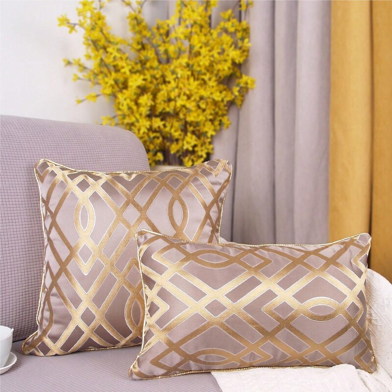 Comerț exterior transfrontalier cu figuri geometrice de înaltă precizie husă de pernă suport lombar gata dropshipping din fabrică