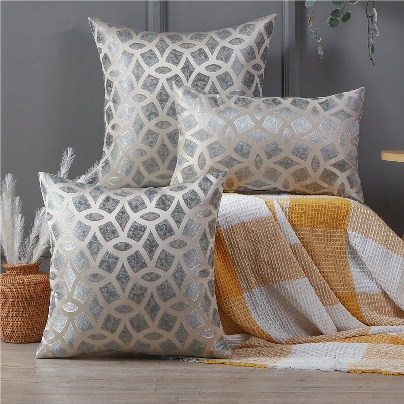 Comerț exterior transfrontalier cu figuri geometrice de înaltă precizie husă de pernă suport lombar gata dropshipping din fabrică