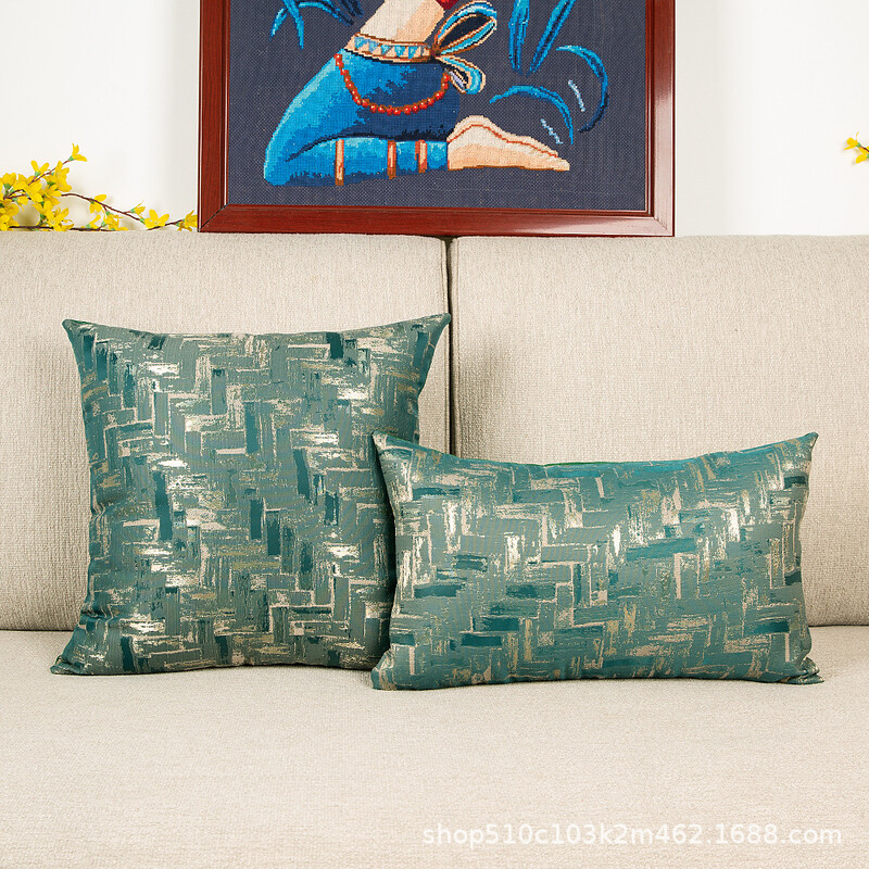 Comerț exterior transfrontalier cu figuri geometrice de înaltă precizie husă de pernă suport lombar gata dropshipping din fabrică