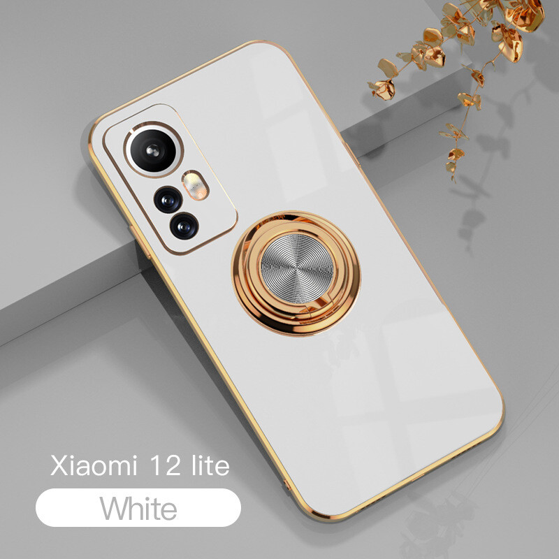 Sobib Xiaomi 12 Pro mobiiltelefoni ümbrisele galvaaniline kronstein 11 Uitra auto magnetimemisega Xiaomi 10 Youth Soft Case