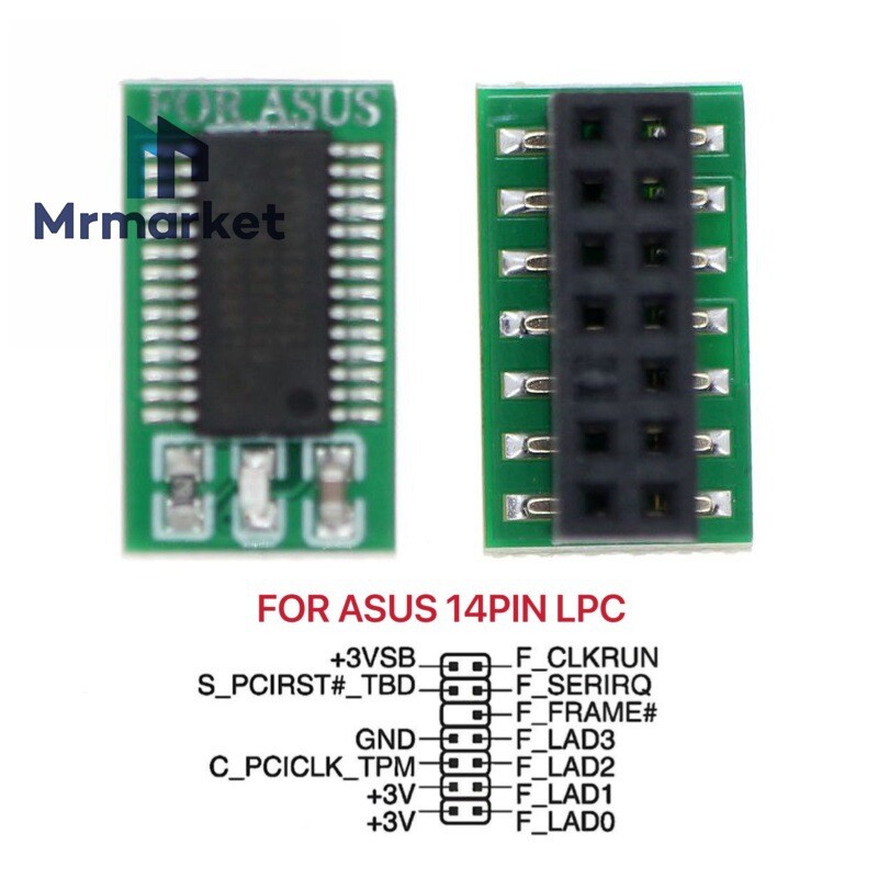 Mini TPM модул TPM2.0 модул надеждна платформа, подходяща за тестване на надстройка на WIN11