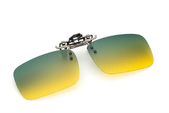 Night Vision Glasses Polarized Clip on Type Day and Night για άνδρες και γυναίκες οδηγούς Γυαλιά ηλίου Night Vision Driving