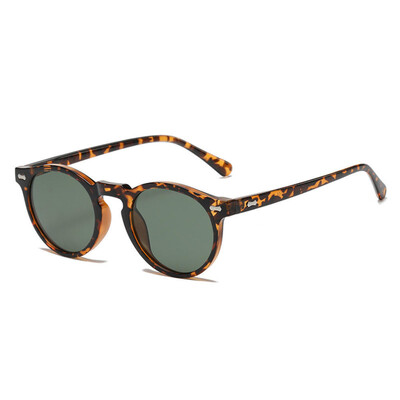 Retro apaļas polarizētas saulesbrilles vīriešiem Sieviešu modes vintage dizaineru braukšanas saulesbrilles āra ceļojumiem UV400 toņos aizsargbrilles Jauns