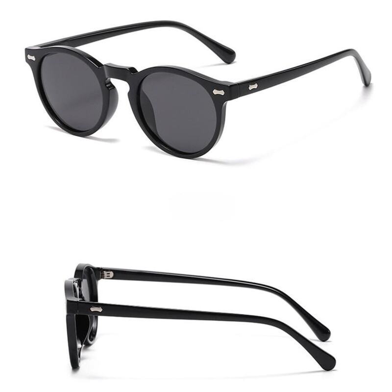 Retro apvalūs poliarizuoti akiniai nuo saulės vyriški, moteriški, madingi senoviniai dizaineriai vairavimo akiniai nuo saulės, kelionės lauke UV400 atspalviai, akiniai Nauji