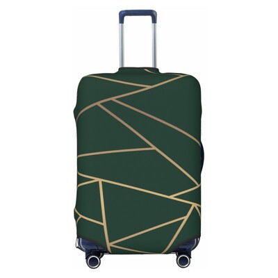 Geometrijski uzorak trokuta Debela elastična zaštitna navlaka za prtljagu Zatvarač Odijelo za torbu Navlake za kofere Navlaka za kolica Putna