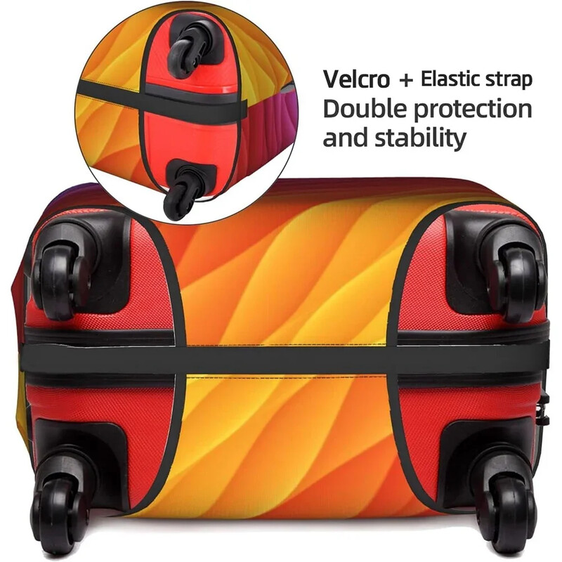 Huse pentru bagaje Protector pentru bagaje de voiaj Valisa Husa de protectie Huse de praf extensibile pentru Accesorii de calatorie Accesorii pentru bagaje