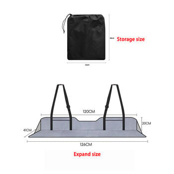 За Tesla Car Rear Extension Board Матрак Автомобилно легло за пътуване Надуваемо легло Матрак Extension Board Задна седалка Неутрална плоска скоба