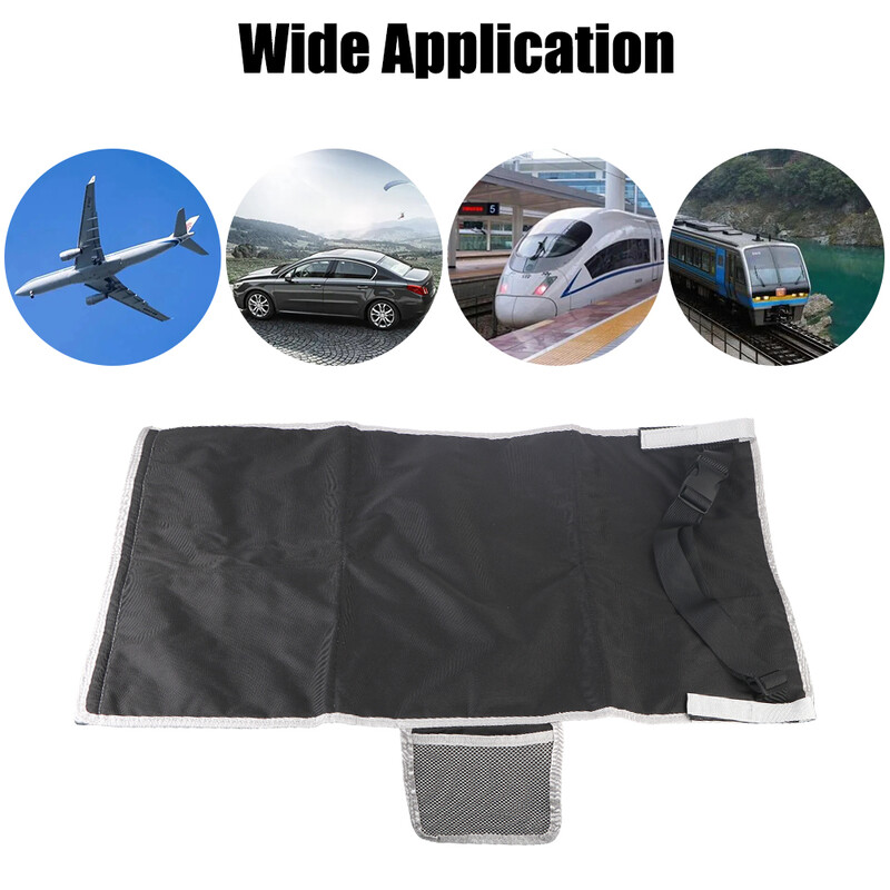 Lėktuvo kojų atrama kūdikių lovai vaikams hamakai automobilio sėdynės užvalkalo ilgintuvas su saugos diržo pedalais pėdų atrama kojoms vandeniui atspari pagalvėlė nešiojama