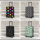 Model cu buline Husă de protecție elastică groase pentru bagaje Costum cu fermoar pentru geantă Huse pentru valiză Husă pentru cărucior de călătorie