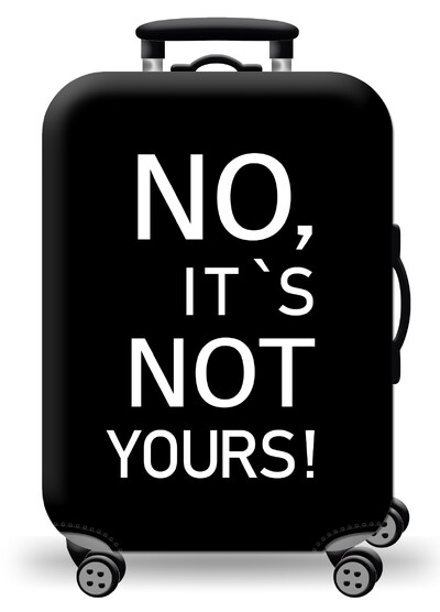 Husă pentru bagaje Protector pentru valiză din material extensibil Husă pentru praf pentru bagaje, potrivită pentru valiză de 18-32 inci, organizator de călătorie