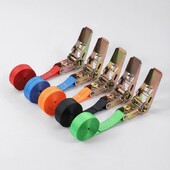 1m/3m/5m Curea de marfă Întinzător cu clichet Dispozitiv de strângere fix pentru mașină de marfă Strânge frânghie pentru bagaje Transport de mărfuri Camping în aer liber