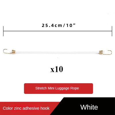 Elastična bungee užad Teške trake za prtljagu Kuke za užad 25-30 cm Rastezljiva vezica Šator Vanjski dodaci