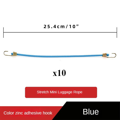 Elastična bungee užad Teške trake za prtljagu Kuke za užad 25-30 cm Rastezljiva vezica Šator Vanjski dodaci