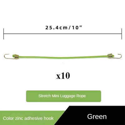 Elastična bungee užad Teške trake za prtljagu Kuke za užad 25-30 cm Rastezljiva vezica Šator Vanjski dodaci