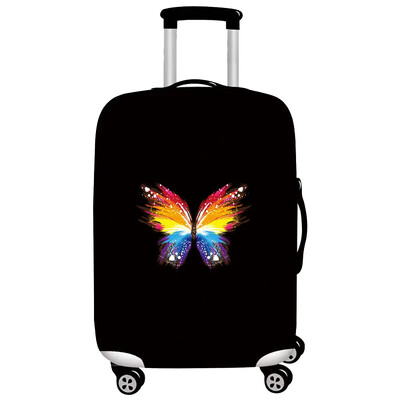 Husă de protecție pentru bagaje Accesorii de călătorie Valisă, rezistentă la uzură, Seria Fluture Husă de protecție 2024 Moda