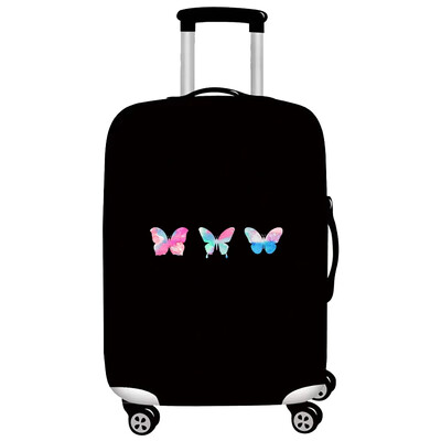 Husă de protecție pentru bagaje Accesorii de călătorie Valisă, rezistentă la uzură, Seria Fluture Husă de protecție 2024 Moda