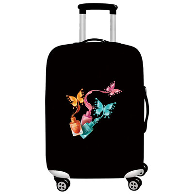 Husă de protecție pentru bagaje Accesorii de călătorie Valisă, rezistentă la uzură, Seria Fluture Husă de protecție 2024 Moda