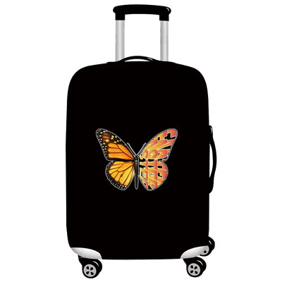 Husă de protecție pentru bagaje Accesorii de călătorie Valisă, rezistentă la uzură, Seria Fluture Husă de protecție 2024 Moda