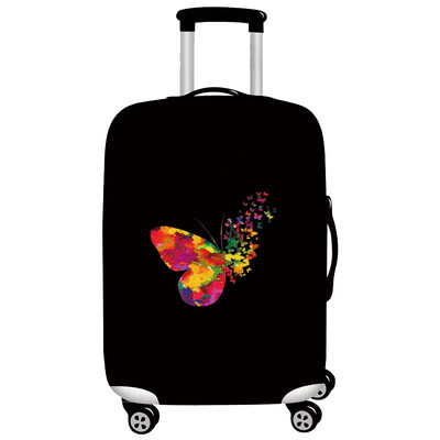 Husă de protecție pentru bagaje Accesorii de călătorie Valisă, rezistentă la uzură, Seria Fluture Husă de protecție 2024 Moda