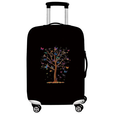 Husă de protecție pentru bagaje Accesorii de călătorie Valisă, rezistentă la uzură, Seria Fluture Husă de protecție 2024 Moda