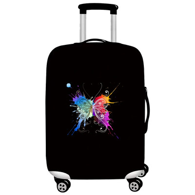 Husă de protecție pentru bagaje Accesorii de călătorie Valisă, rezistentă la uzură, Seria Fluture Husă de protecție 2024 Moda