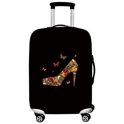 Husă de protecție pentru bagaje Accesorii de călătorie Valisă, rezistentă la uzură, Seria Fluture Husă de protecție 2024 Moda