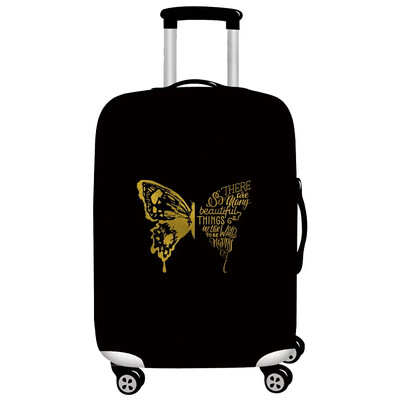 Husă de protecție pentru bagaje Accesorii de călătorie Valisă, rezistentă la uzură, Seria Fluture Husă de protecție 2024 Moda
