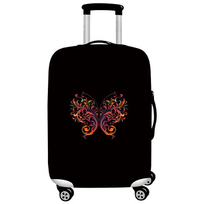 Husă de protecție pentru bagaje Accesorii de călătorie Valisă, rezistentă la uzură, Seria Fluture Husă de protecție 2024 Moda