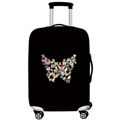 Husă de protecție pentru bagaje Accesorii de călătorie Valisă, rezistentă la uzură, Seria Fluture Husă de protecție 2024 Moda