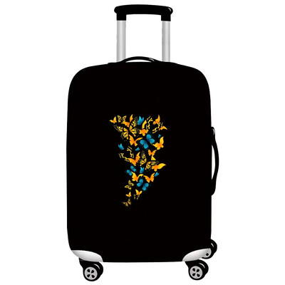 Husă de protecție pentru bagaje Accesorii de călătorie Valisă, rezistentă la uzură, Seria Fluture Husă de protecție 2024 Moda