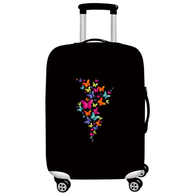 Husă de protecție pentru bagaje Accesorii de călătorie Valisă, rezistentă la uzură, Seria Fluture Husă de protecție 2024 Moda