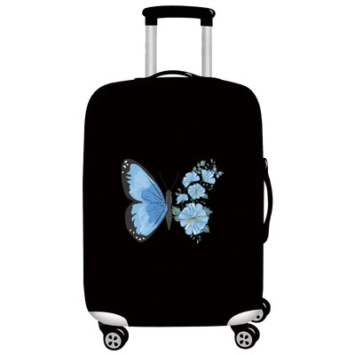 Husă de protecție pentru bagaje Accesorii de călătorie Valisă, rezistentă la uzură, Seria Fluture Husă de protecție 2024 Moda