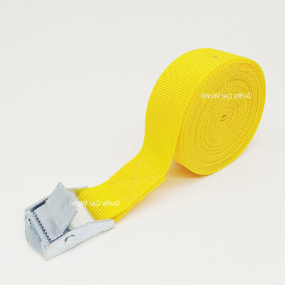 Curele de marfă 3M cu centură de fixare cu cataramă pentru motocicletă, mașină, biciclete, frânghie de remorcare metalică, centură de fixare puternică cu clichet pentru geanta de bagaje