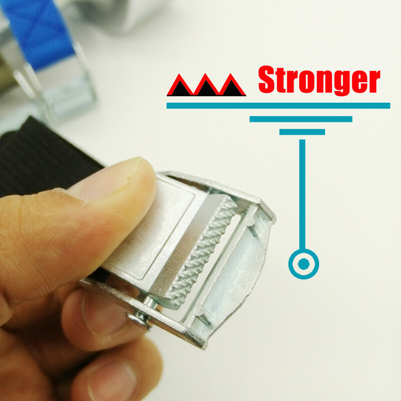 Curele de marfă 3M cu centură de fixare cu cataramă pentru motocicletă, mașină, biciclete, frânghie de remorcare metalică, centură de fixare puternică cu clichet pentru geanta de bagaje