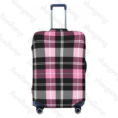 Tablă de șah Imprimare cu grilă Gros Elastic Husă de protecție pentru bagaje Costum cu fermoar pentru geantă Huse pentru valiză Husă pentru cărucior de călătorie