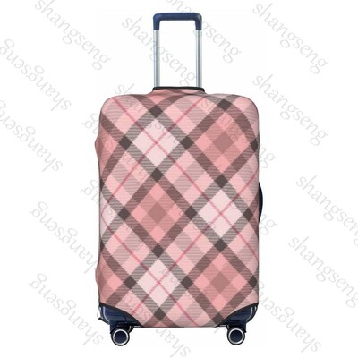 Tablă de șah Imprimare cu grilă Gros Elastic Husă de protecție pentru bagaje Costum cu fermoar pentru geantă Huse pentru valiză Husă pentru cărucior de călătorie