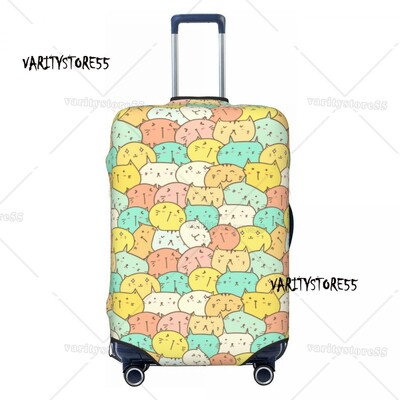 Husă pentru bagaje, pisică, pisică, colorată, personalizată, pentru bagaje, valiză de călătorie, huse de protecție, costum pentru 18-32 inch