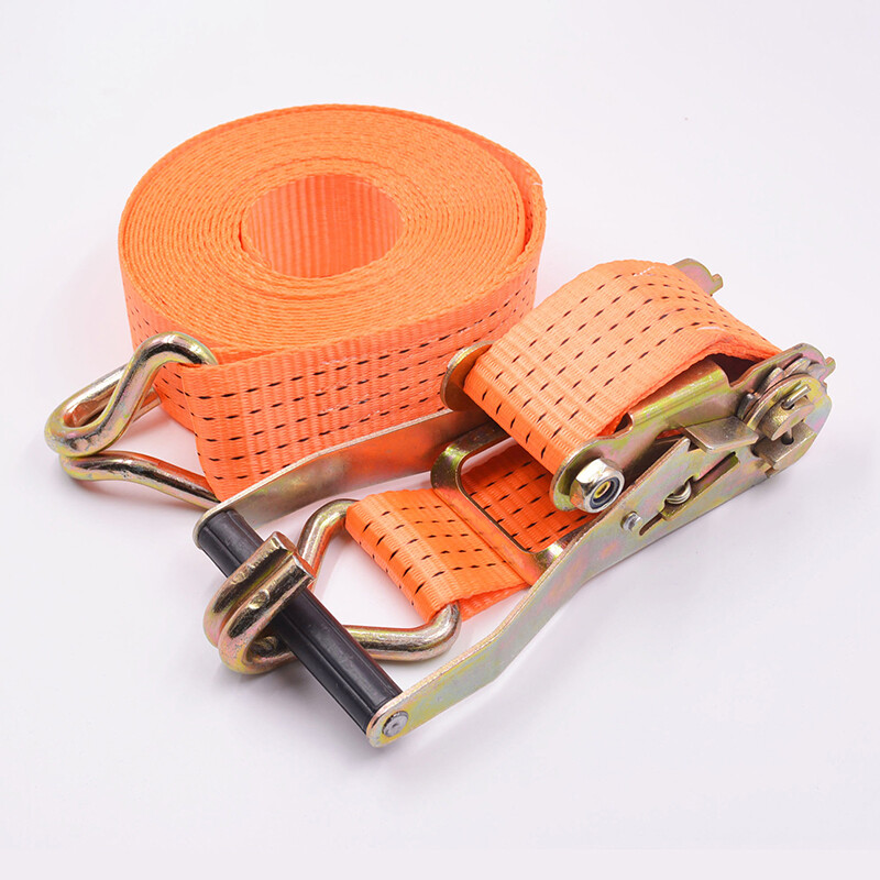 Legătură de fixare reglabilă pentru transportul în siguranță a bagajelor pentru mașini și camioane pentru sarcini grele Curea frontală cu clichet pentru marfă cu cataramă metalică