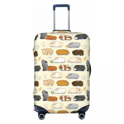 Pielāgotas modes jūrascūciņu parādes bagāžas pārsegs Modes dzīvnieku čemodānu aizsargapvalki uzvalks 18-32 collām