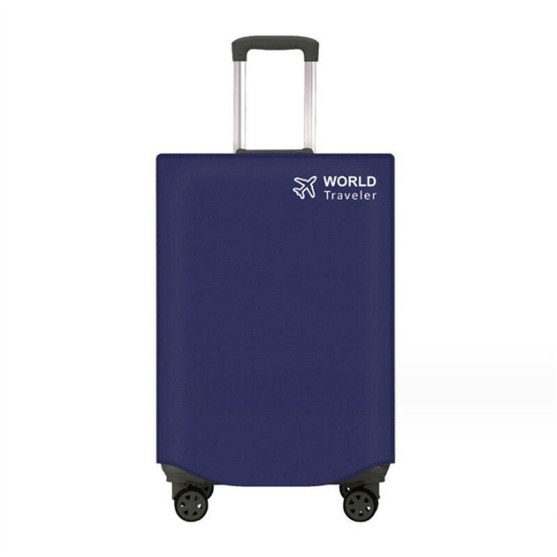 1PC 24/26/28/30 inch albastru nețesut pentru bagaje husă de protecție pentru bagaje husă antipraf pentru cărucior valiza rezistentă la uzură, anti-zgârieturi