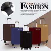 24/26/28/30 inch Husă nețesă neagră pentru bagaje Valisă pentru cărucior rezistentă la praf Husă de protecție pentru bagaje, rezistentă la uzură, anti-zgâriere